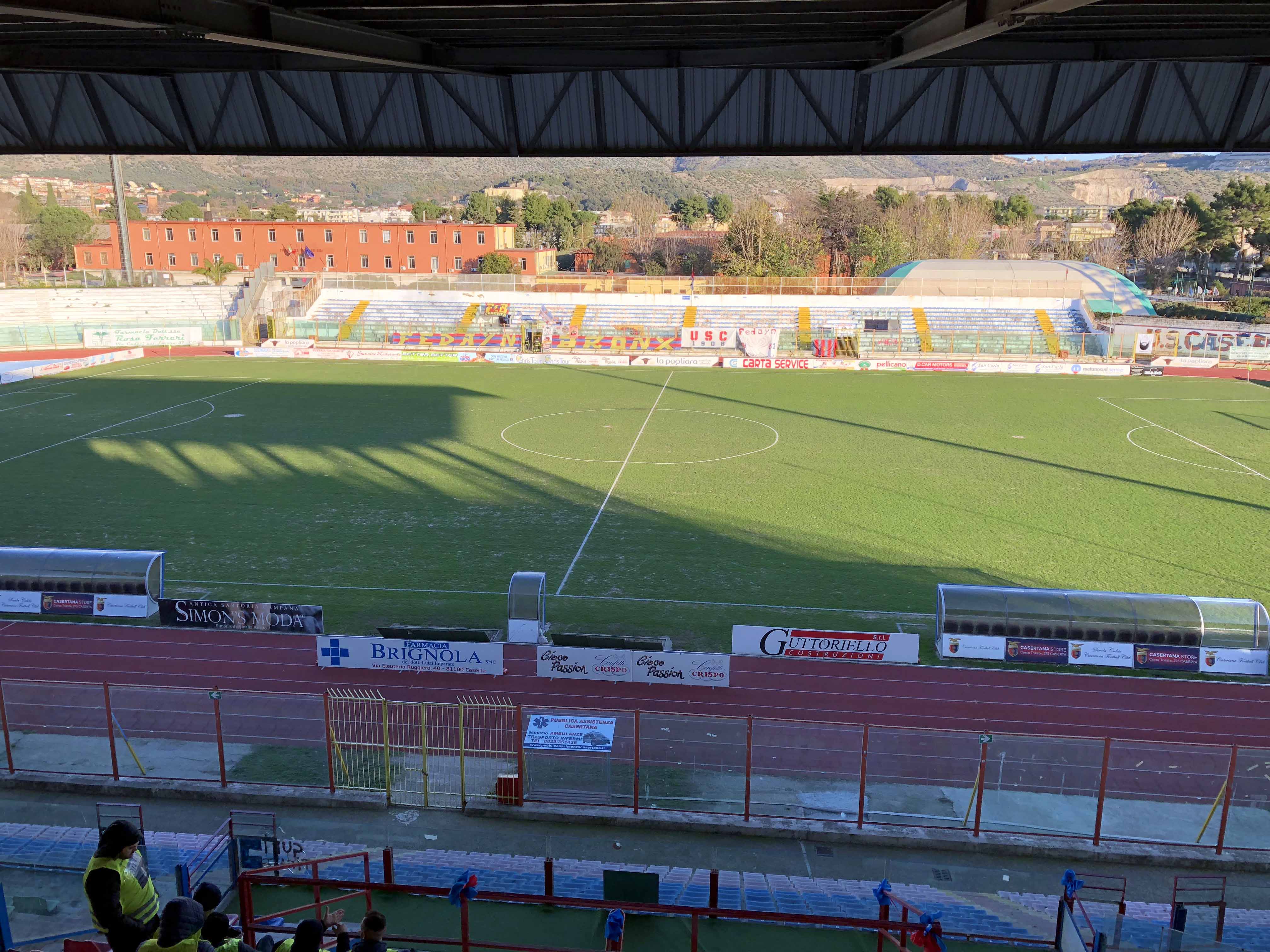 Le formazioni ufficiali di Casertana-Catanzaro: novità in difesa per D’Angelo