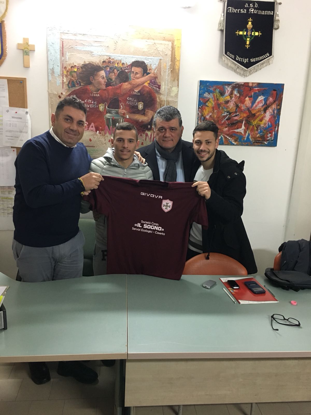 Promessa mantenuta: l’Aversa rinforza centrocampo e attacco con due talentuosi calciatori