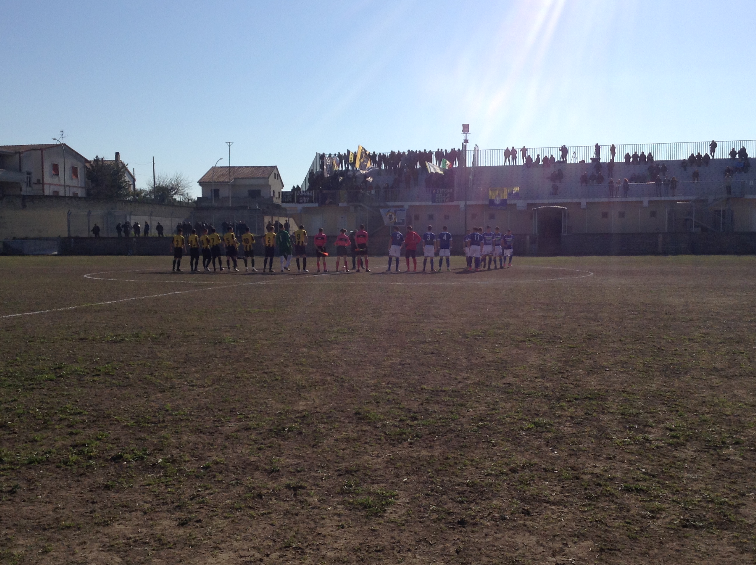 La dura legge dell’ex beffa la Sessana, il Giugliano fa festa al “D’Arcangelo”