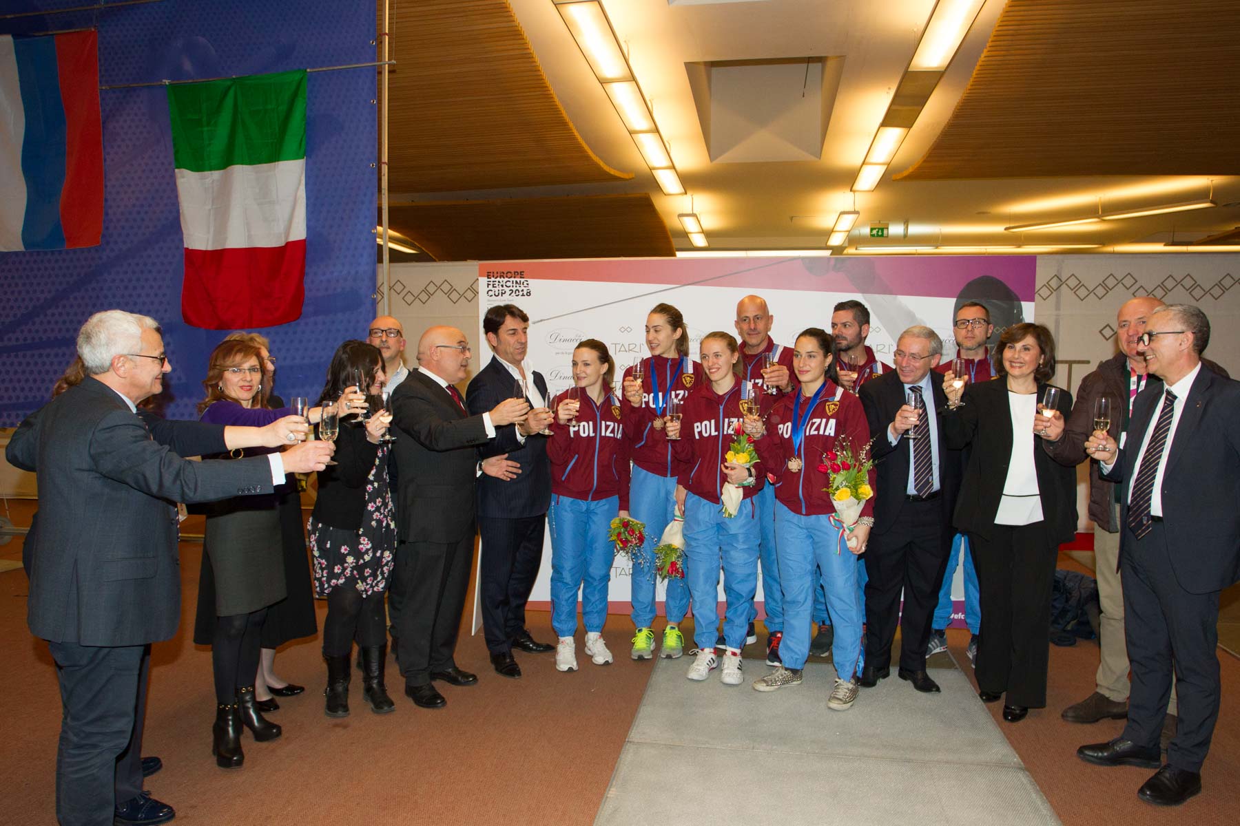 Il Team Russia vince la Coppa Europa di spada al Tarì di Marcianise