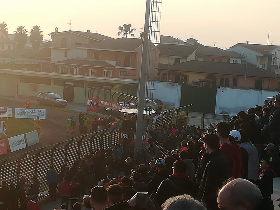 Sospesa la gara tra Villa Literno ed Albanova per un parapiglia: si riprende dopo tredici minuti