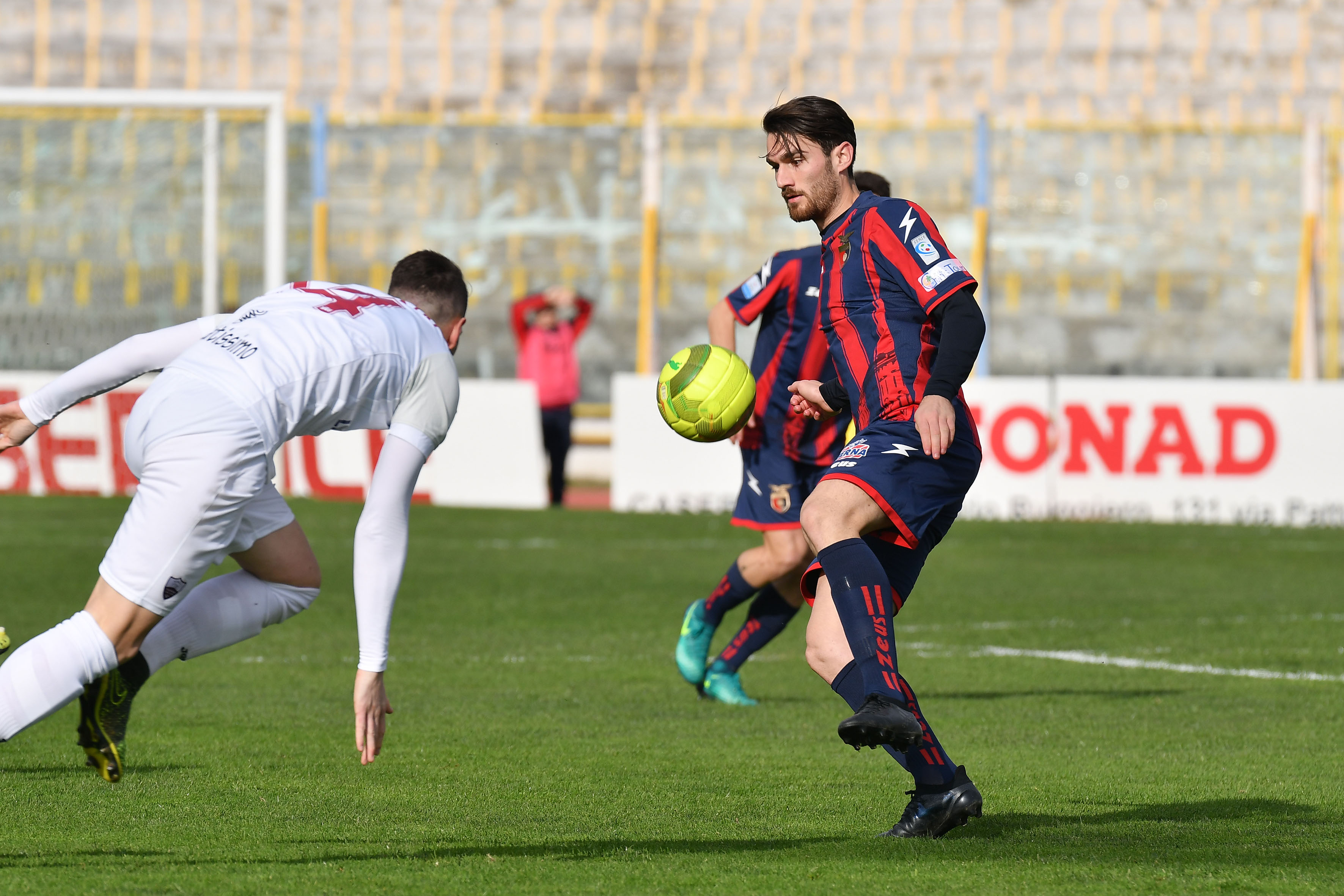 La Casertana lotta in dieci e conquista il pari contro il Trapani