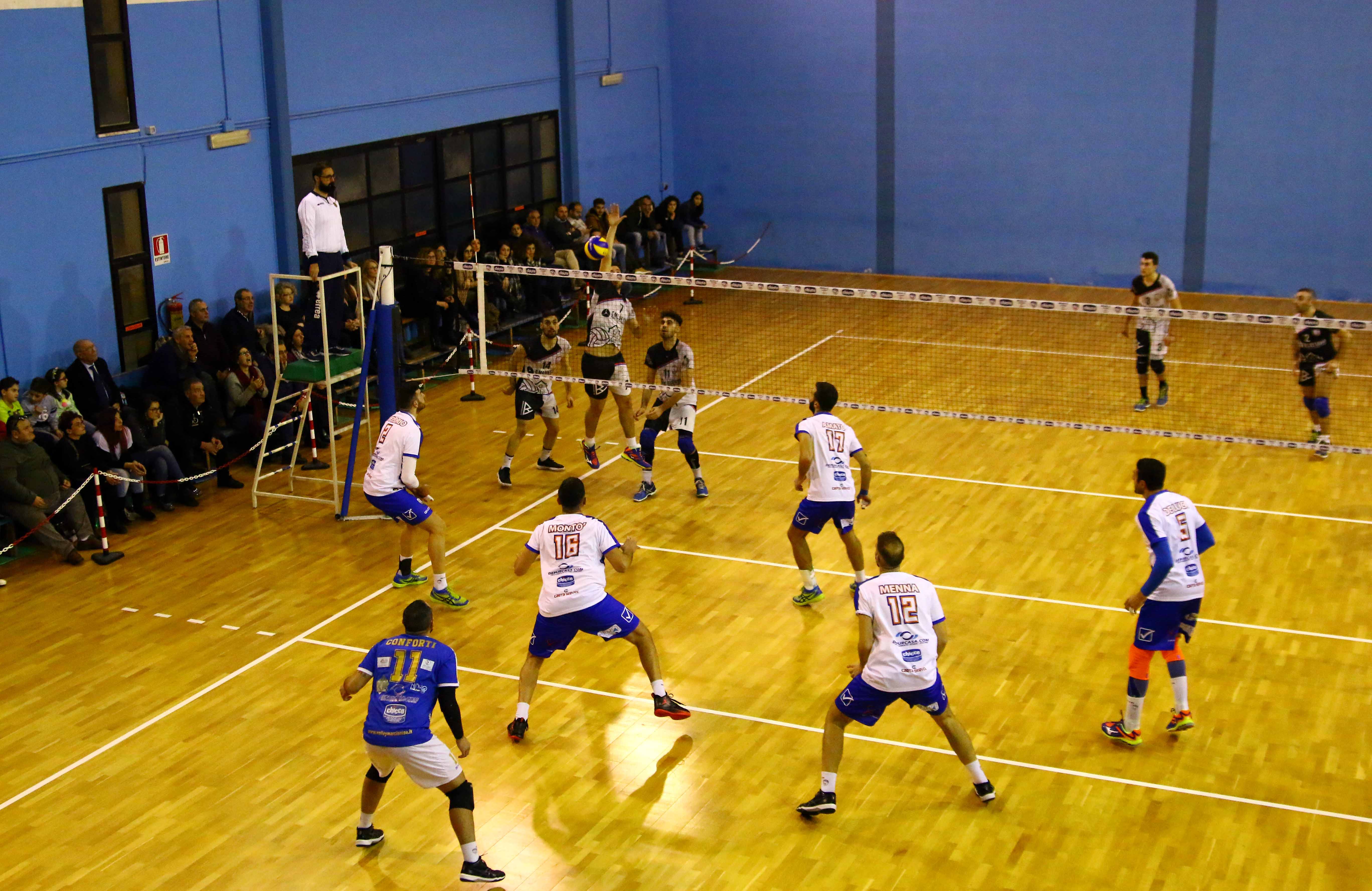 Areco Volley Marcianise ai minimi termini e il Sant’Antioco vince 3-1, Sgueglia: “Grazie a chi è sceso in campo. Ora aspettiamo Flaminio a braccia aperte”