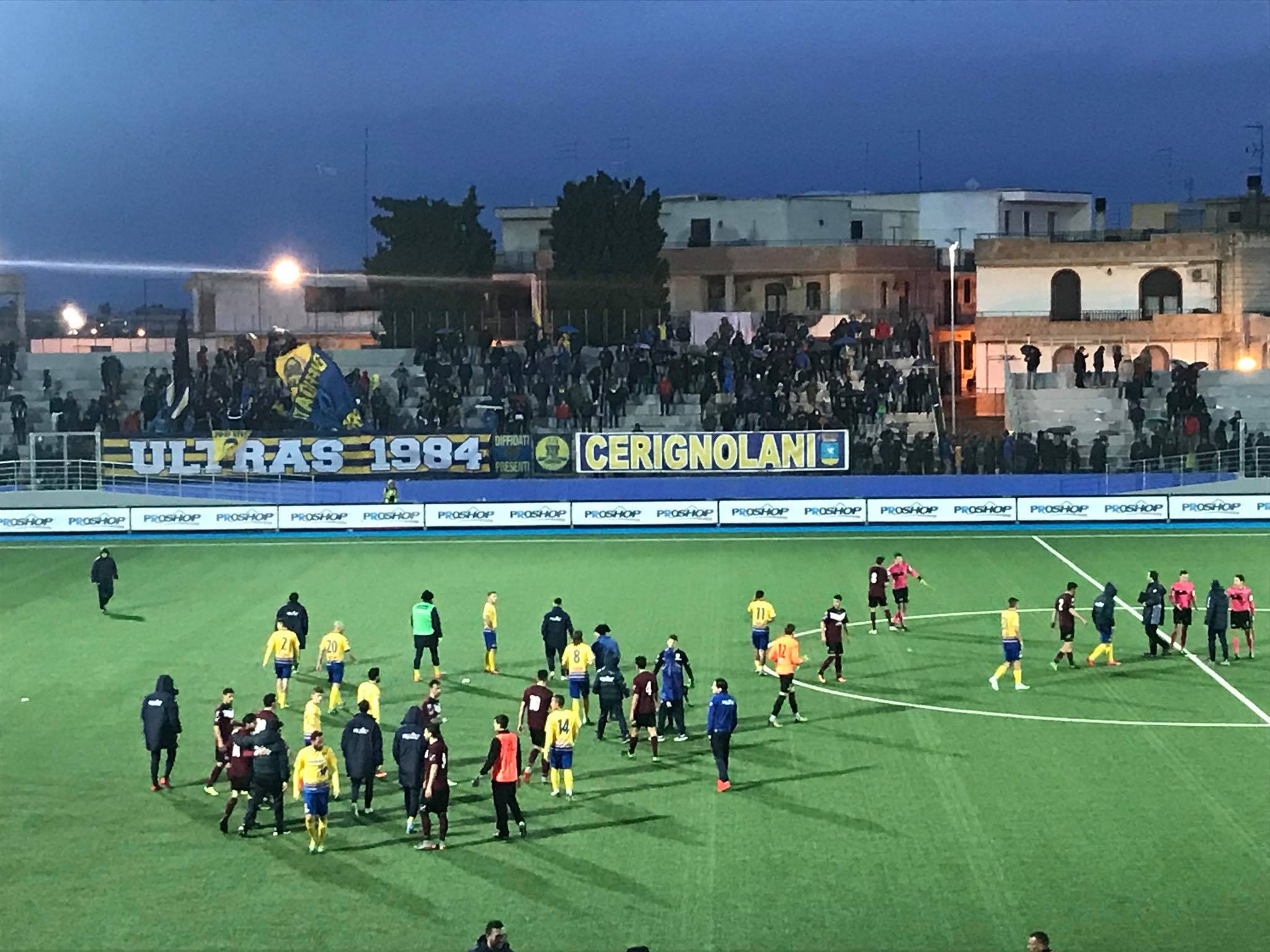 L’Aversa esce tra gli applausi ma i tre punti vanno al Cerignola