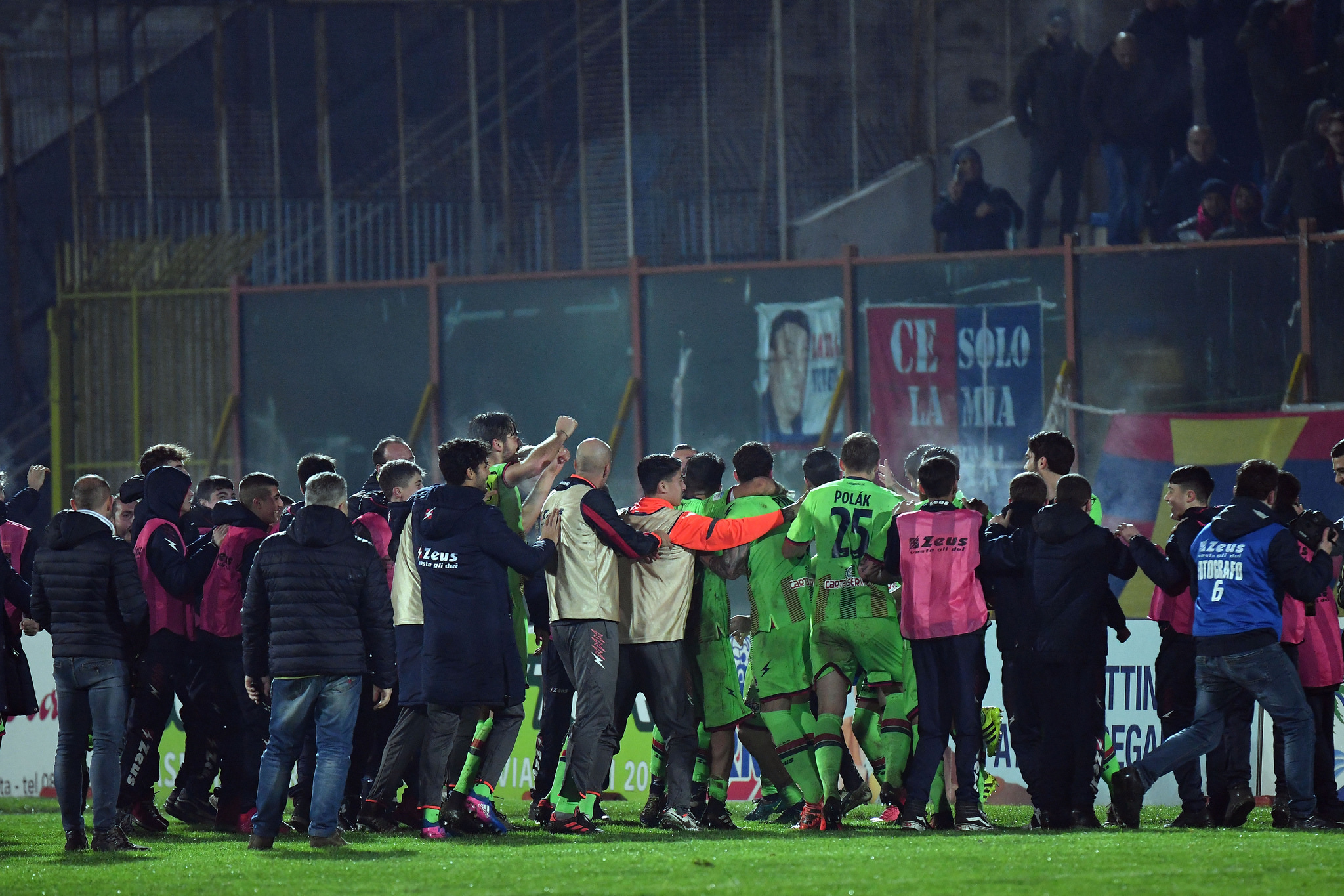 Casertana sempre più in alto, la fotogallery del successo sul Fondi