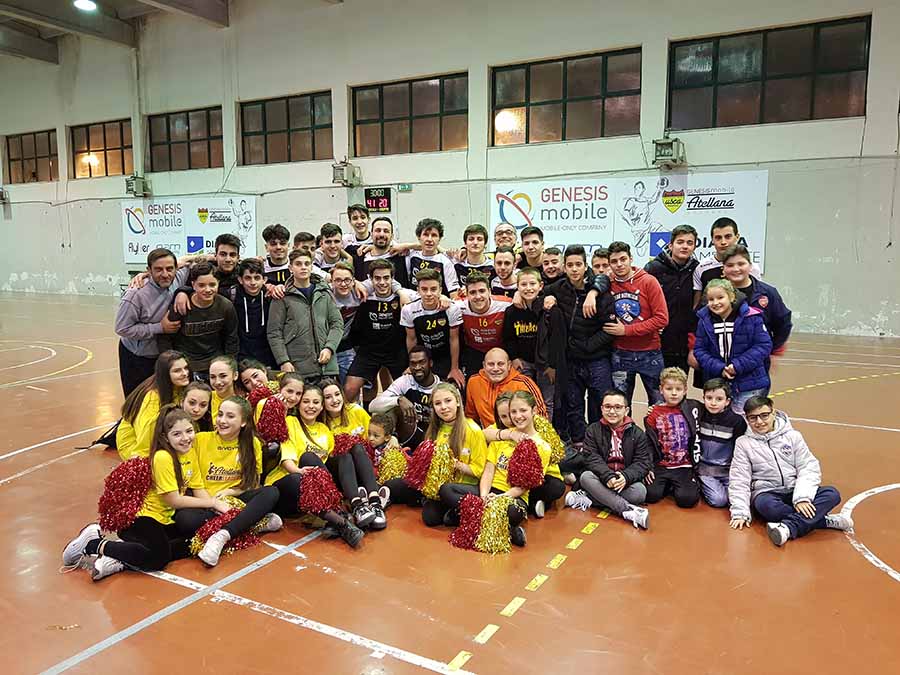 La Genesis Mobile Atellana a valanga sul Ginosa ed è salva, il presidente Capasso: “Grazie e tutti”