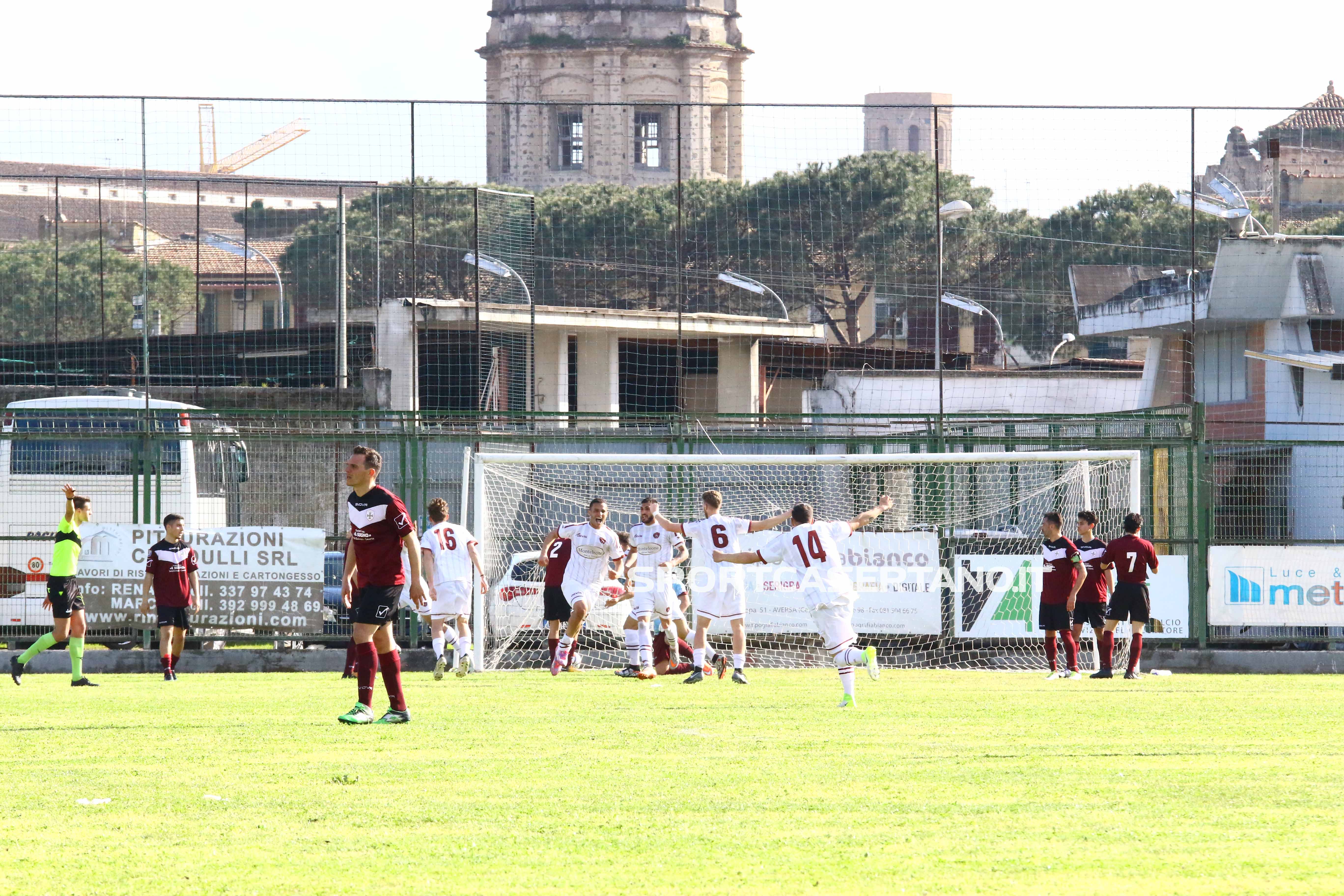 Aversa errori e sfortuna, la Sarnese passa al 95′ e inguaia la Normanna