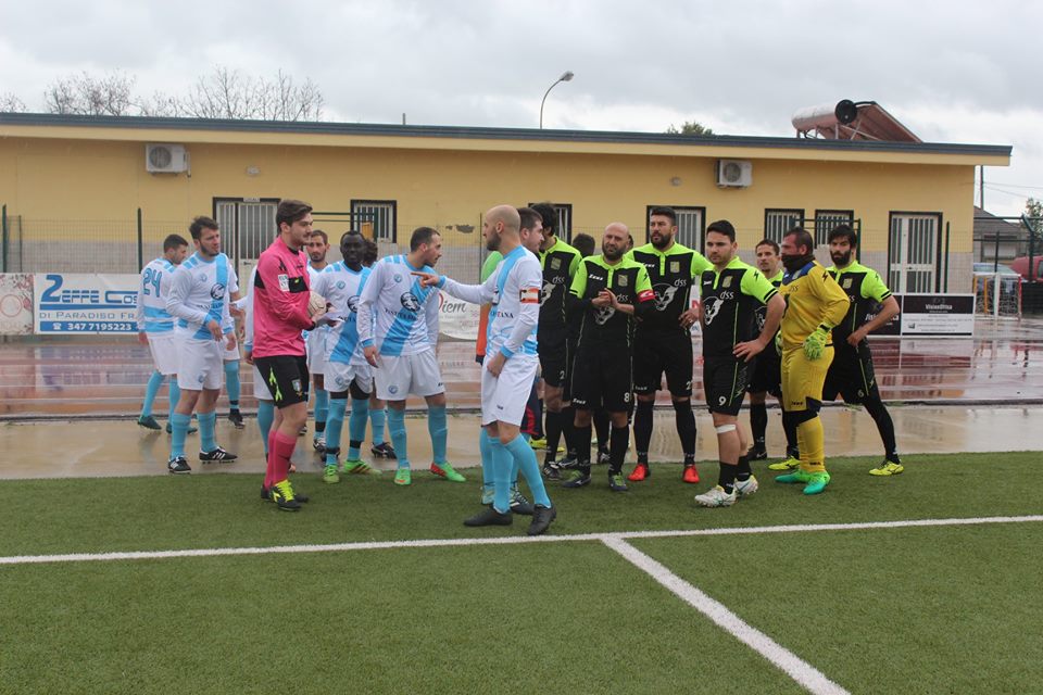 Un rimaneggiato Don Peppe Diana si ferma sul pari con lo Sporting Pietrelcina