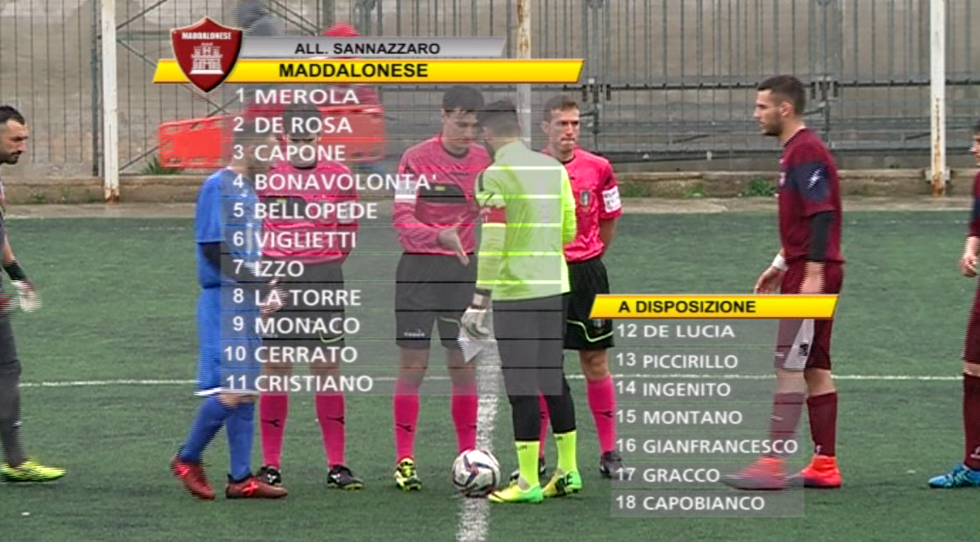 VIDEO – Maddalonese e Virtus Volla ci provano ma è solo 1-1. Gli highlights del match