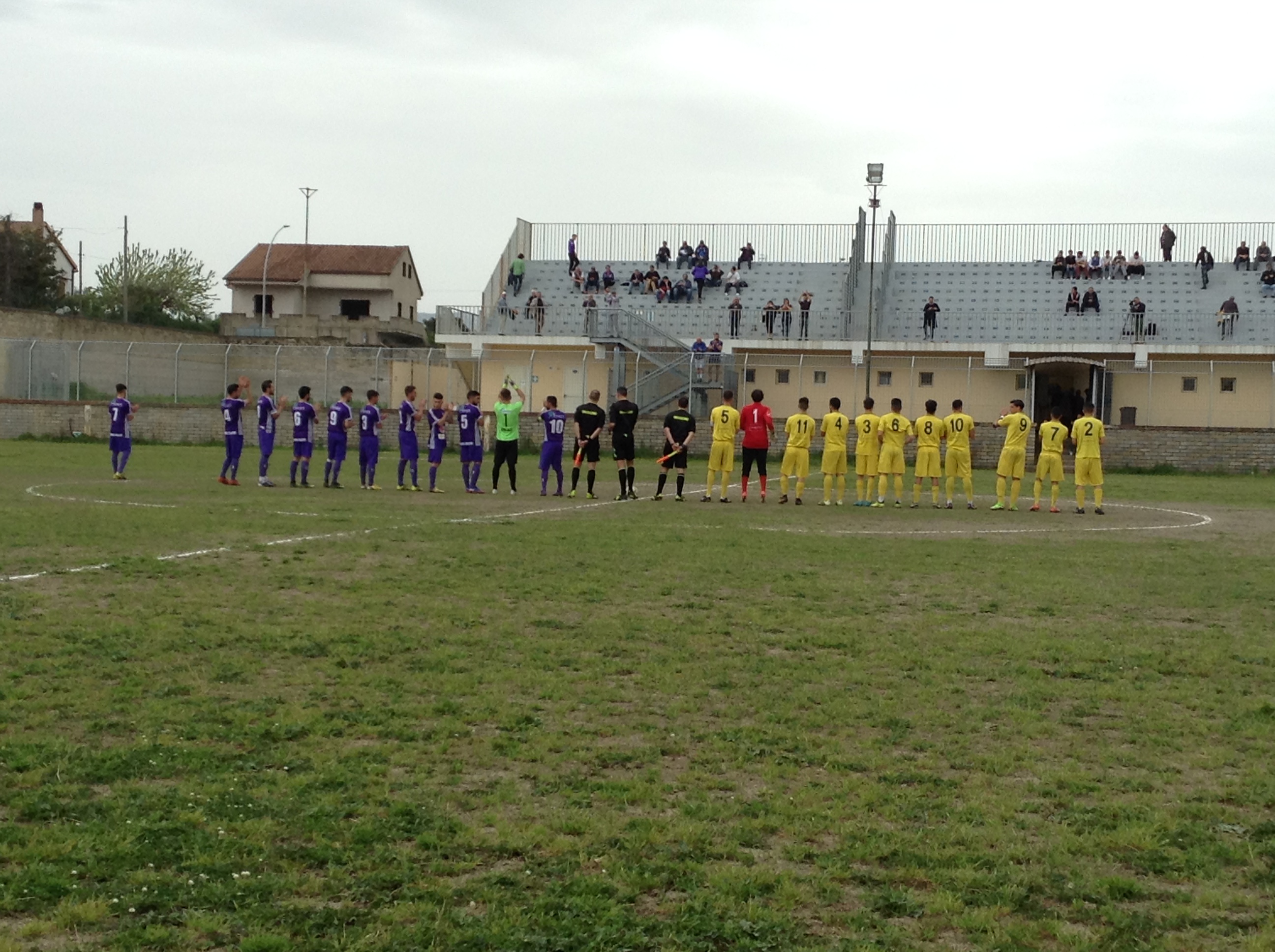 Una grintosa Sessana ferma il Casoria sul pari, ottimo punto casalingo per i gialloblù