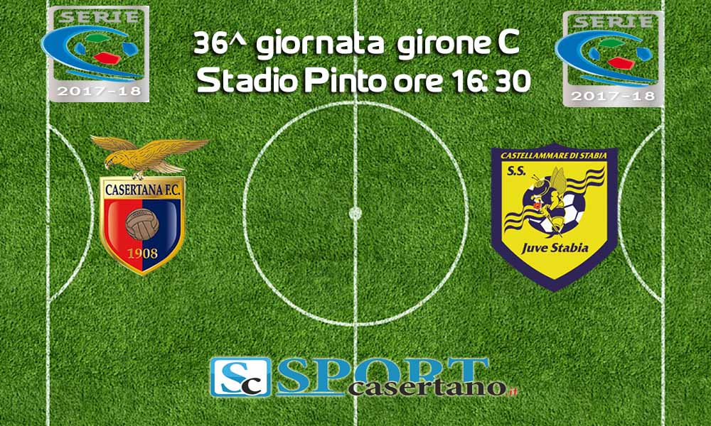 Le formazioni ufficiali di Casertana-Juve Stabia: D’Angelo perde Romano, due novità per gli ospiti