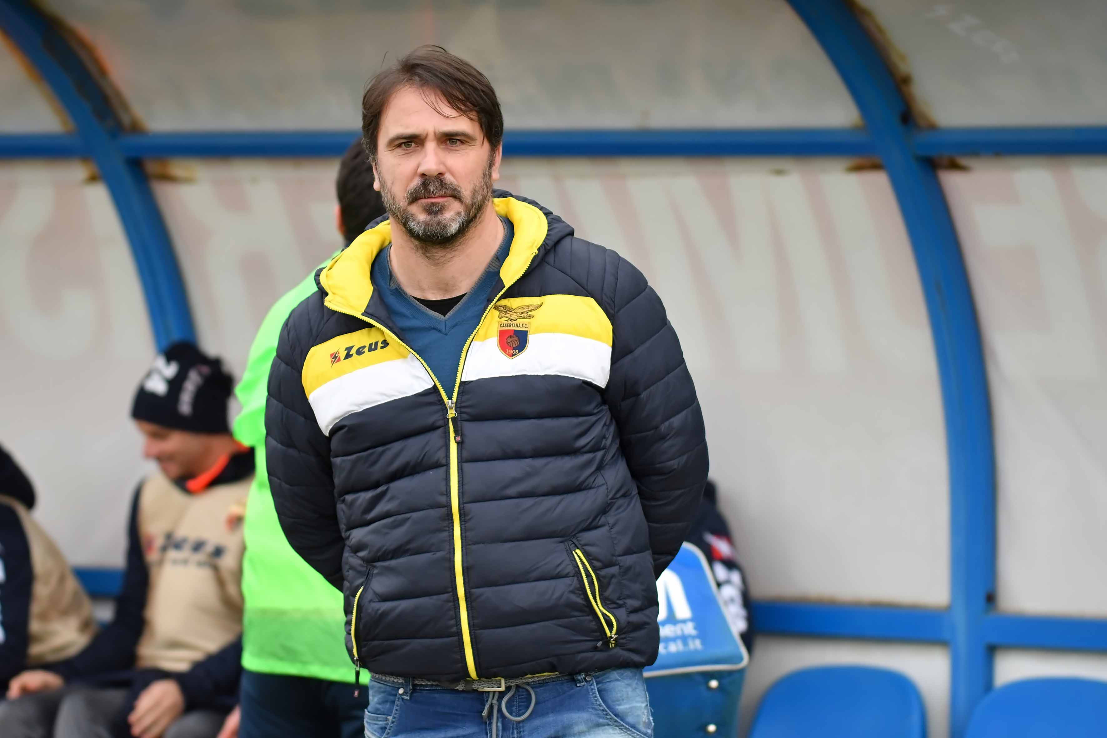 D’Angelo avverte la Casertana: “La pressione sarà tutta dalla nostra ma dobbiamo fare punti a Bisceglie”