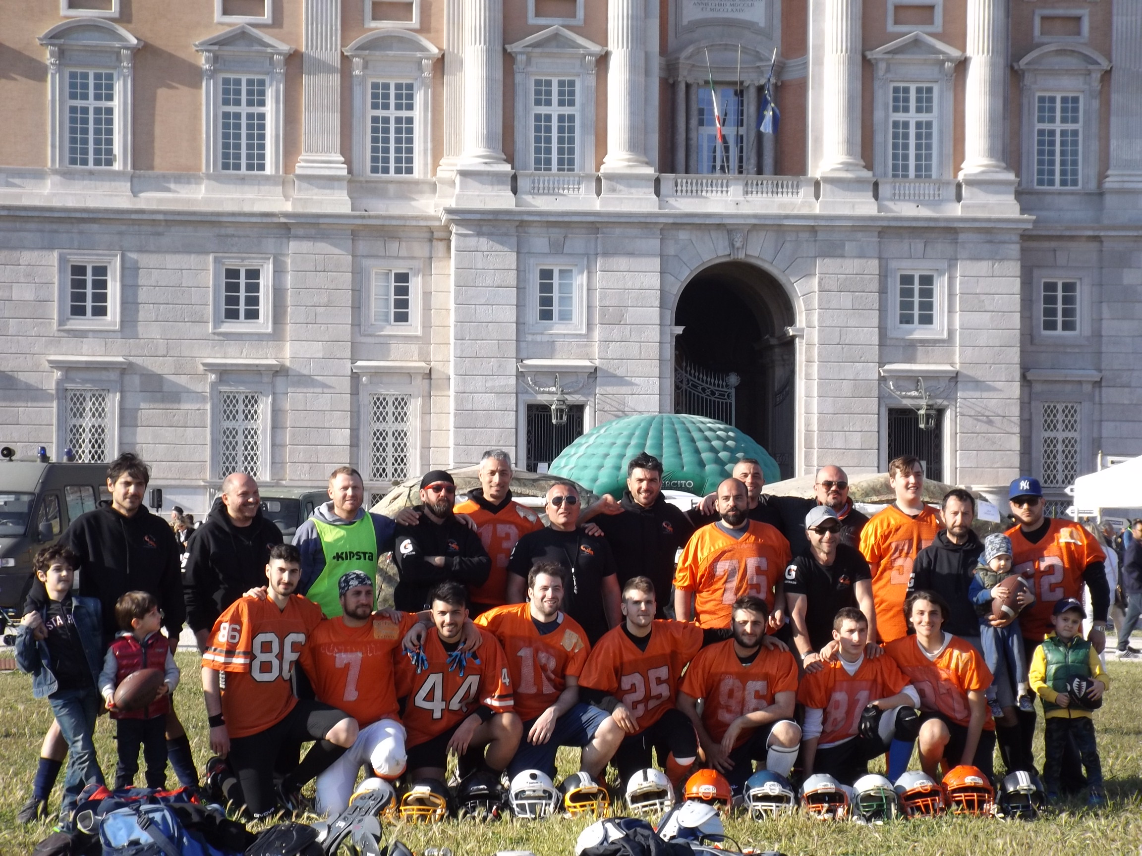 Gli Steel Bucks alla Reggia