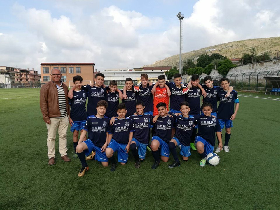 Il Real Vitulazio si laurea campione Opes con i Mini Giovanissimi. L’ex Napoli Ciccarelli: “Gioia immensa vincere nella propria città”