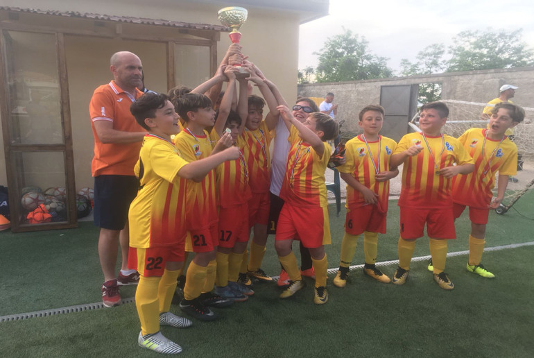 I Pulcini 2007 della TDL Marcianise sbancano il ‘Cilento Sport Festival’