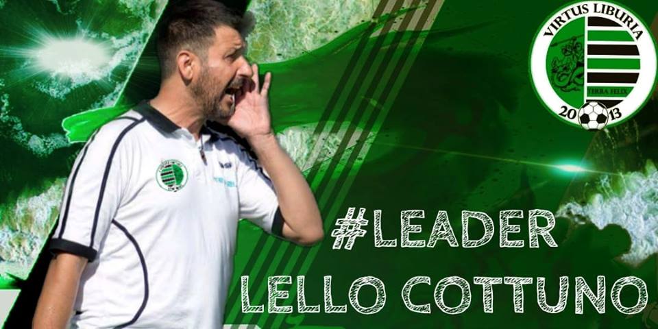 Idee chiare per la Virtus Liburia, in panchina si riparte da mister Lello Cottuno