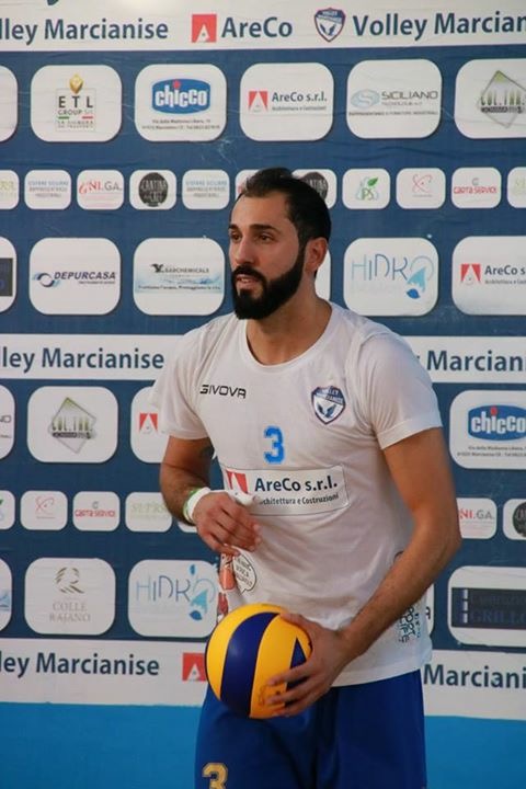 Saccone fa tris e vestirà ancora di biancoblù: “Marcianise è come una famiglia. Porteremo in alto questi colori”