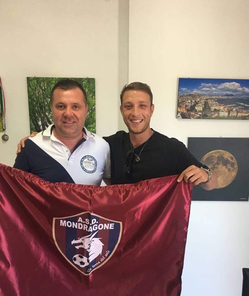 Nuovo rinforzo a centrocampo per il Mondragone