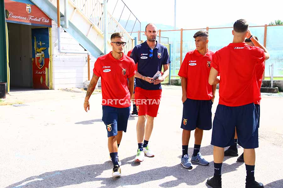 Casertana partita per Roccaraso, in prova anche un ex Vicenza