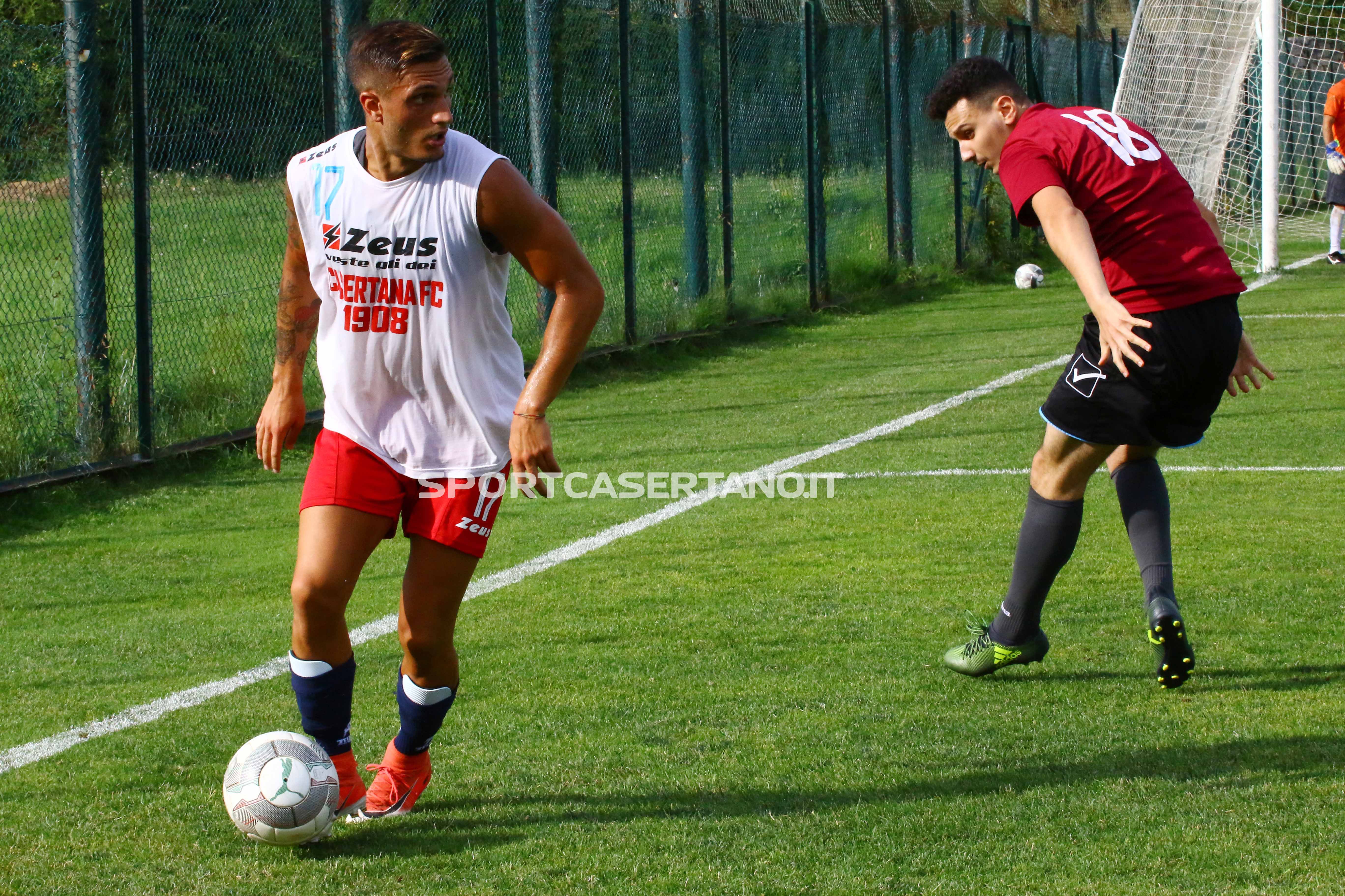 La Casertana riparte con un pokerissimo: le foto e la sintesi dell’amichevole contro il Volturnia