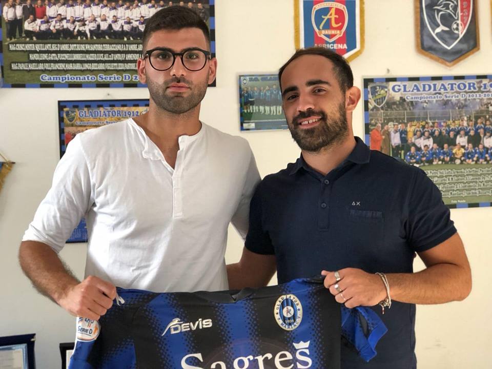 Un colosso a centrocampo per il Gladiator: firma un ex Cosenza e Pomigliano