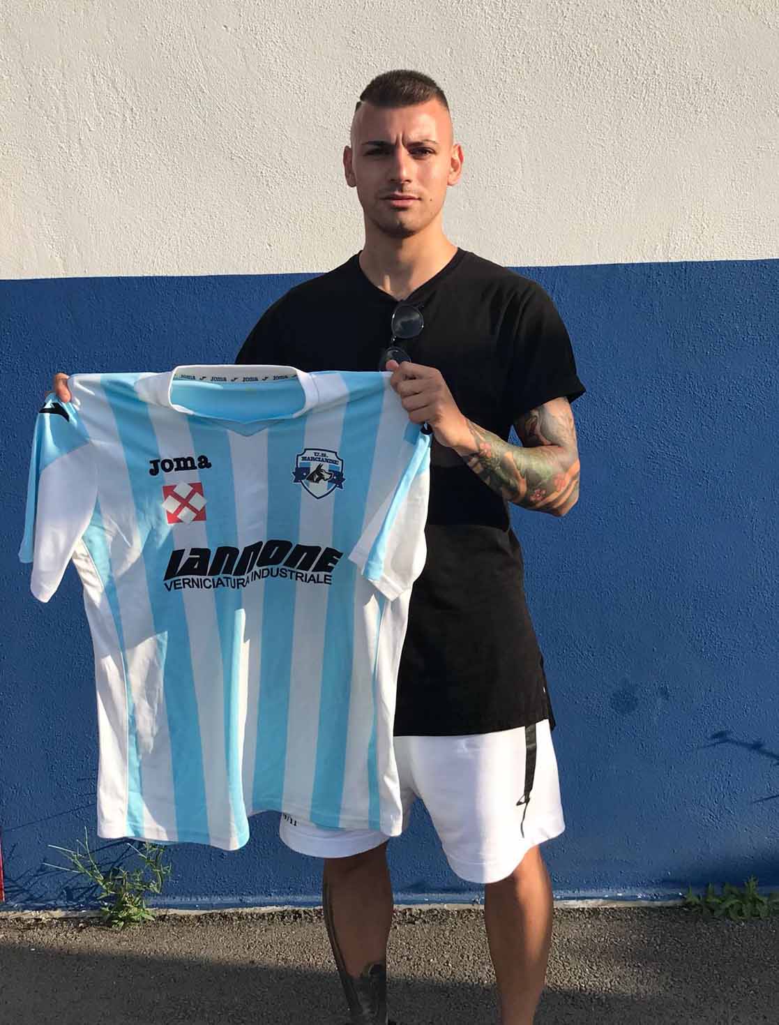 Marcianise, finalmente Izzo: “Scusate il ritardo. Pronto a riportare in alto questi colori. Ci attende una stagione importante”