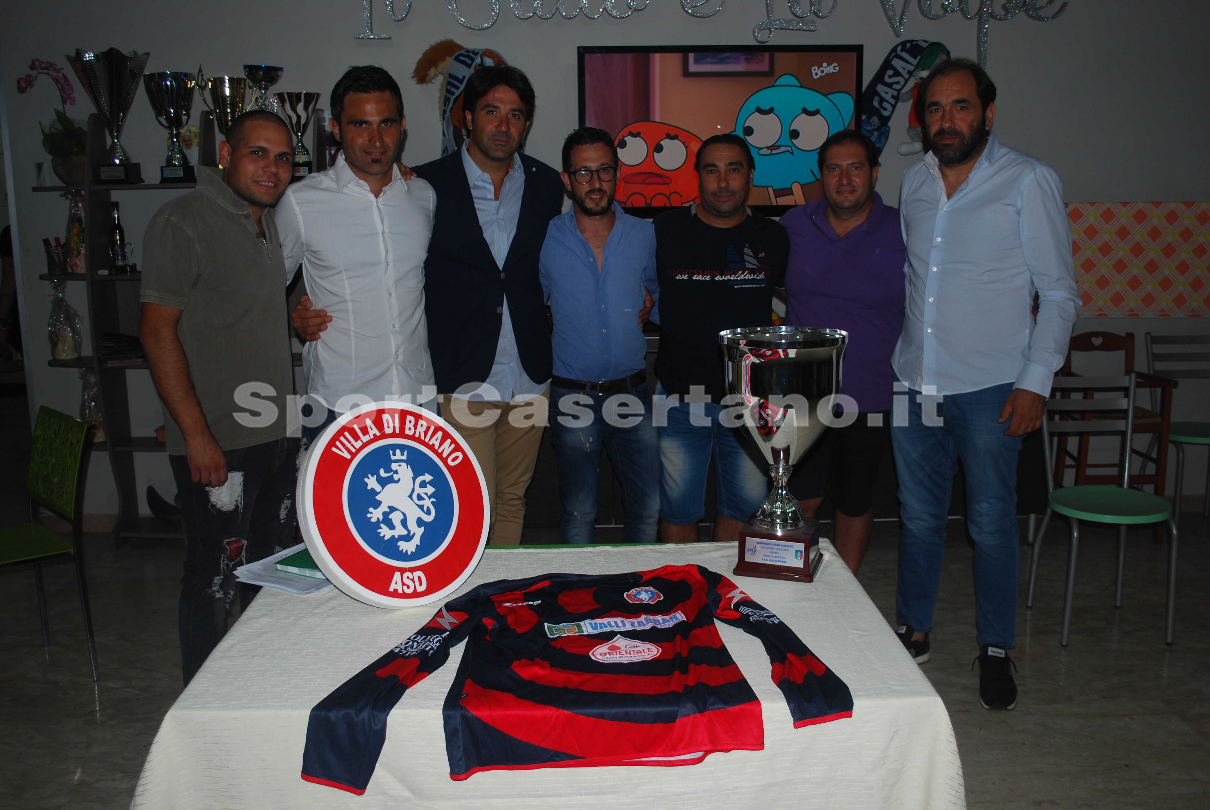 Il Villa di Briano riparte nel segno della continuità: conferme ai vertici della società e in panchina