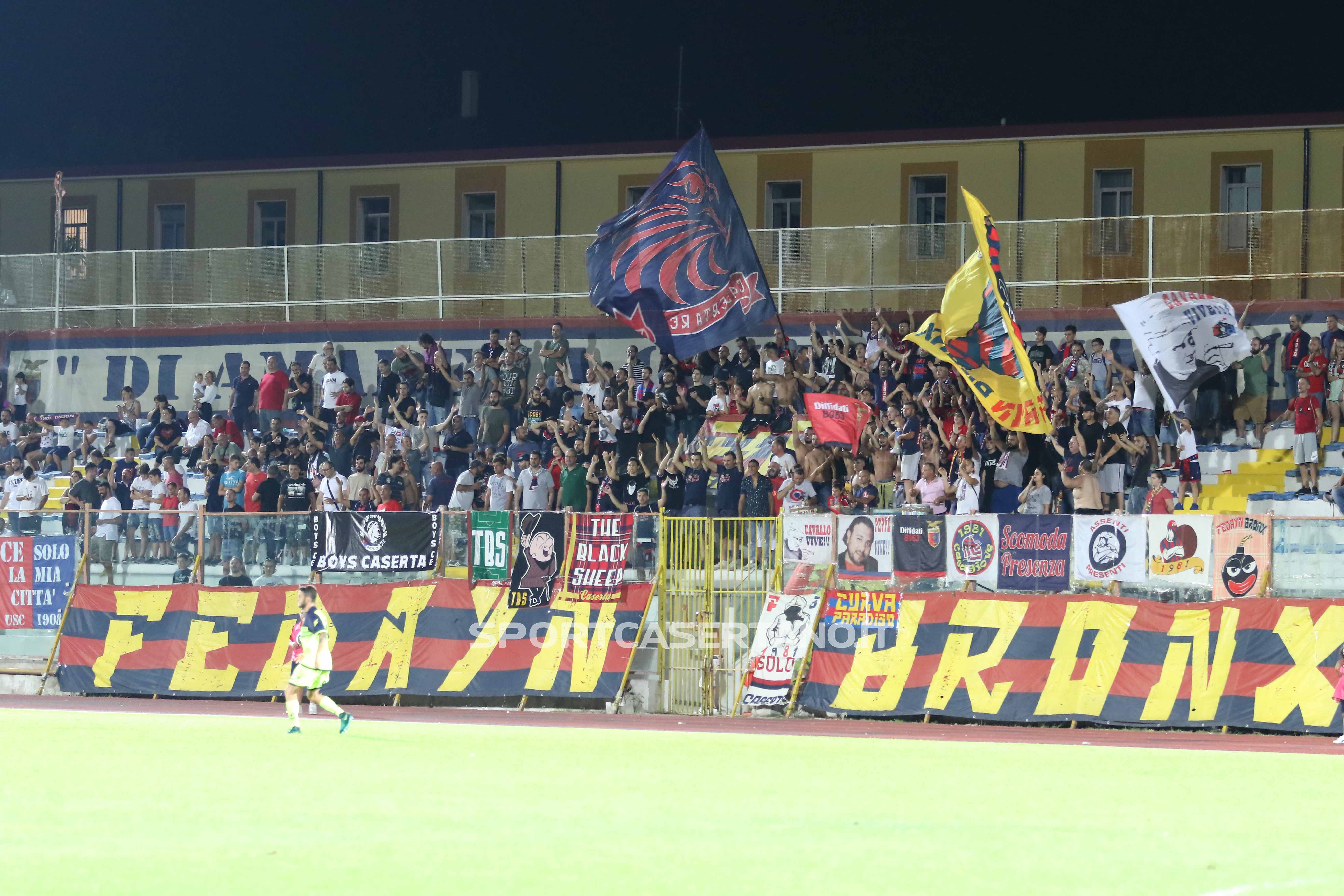 Scatta la Tim Cup, le formazioni ufficiali di Casertana-Picerno