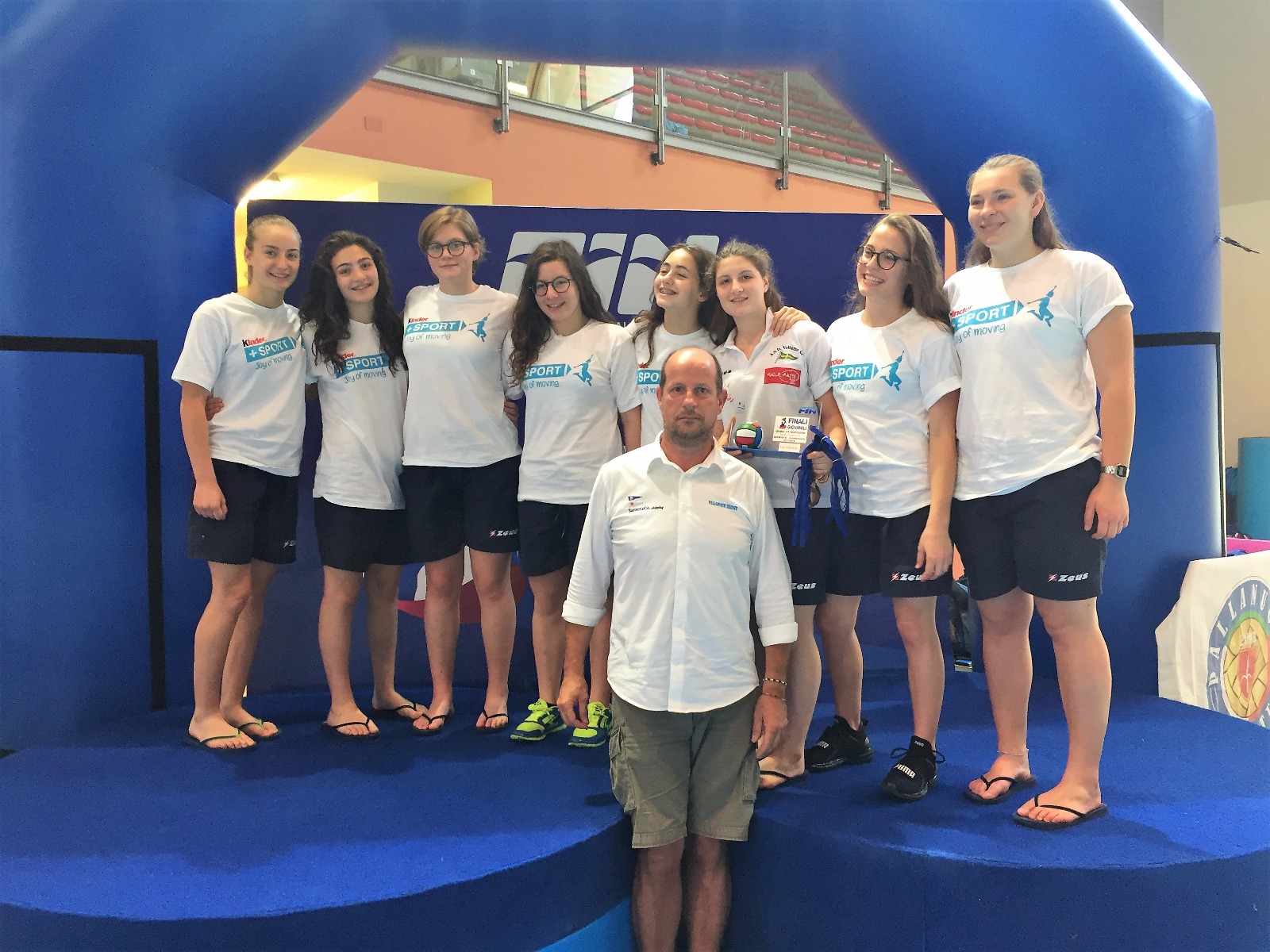 Applausi per il Volturno under 17 nelle finali scudetto di Trieste, Napolitano: “Le ragazze ci hanno messo il cuore. E’ la strada giusta per il futuro”