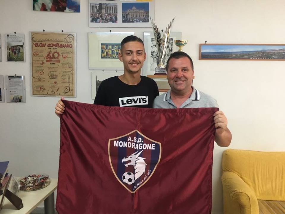 Mondragone, arriva la conferma per un giovane attaccante