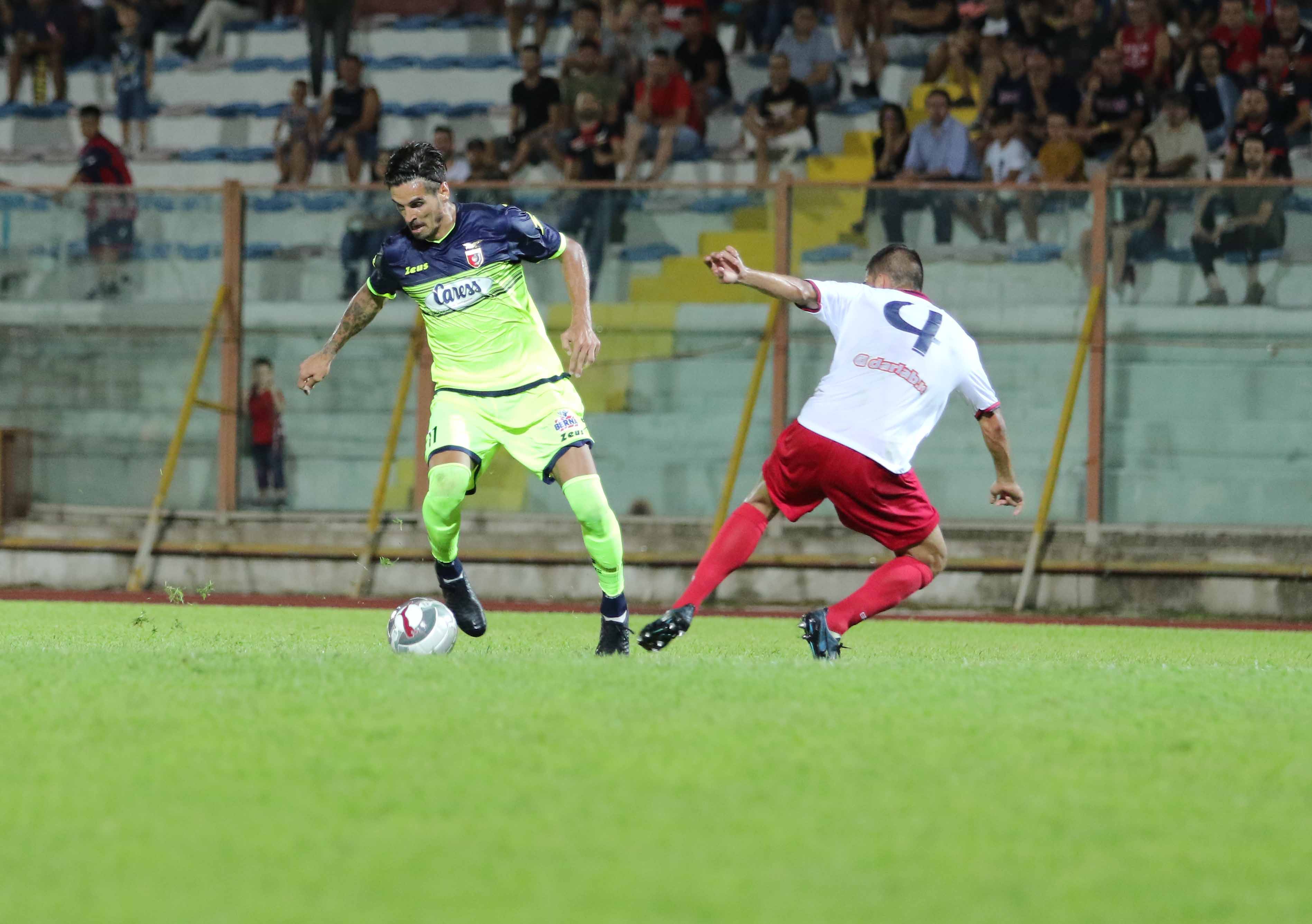 Alfageme guiderà ancora l'attacco della Casertana (Foto Carozza)