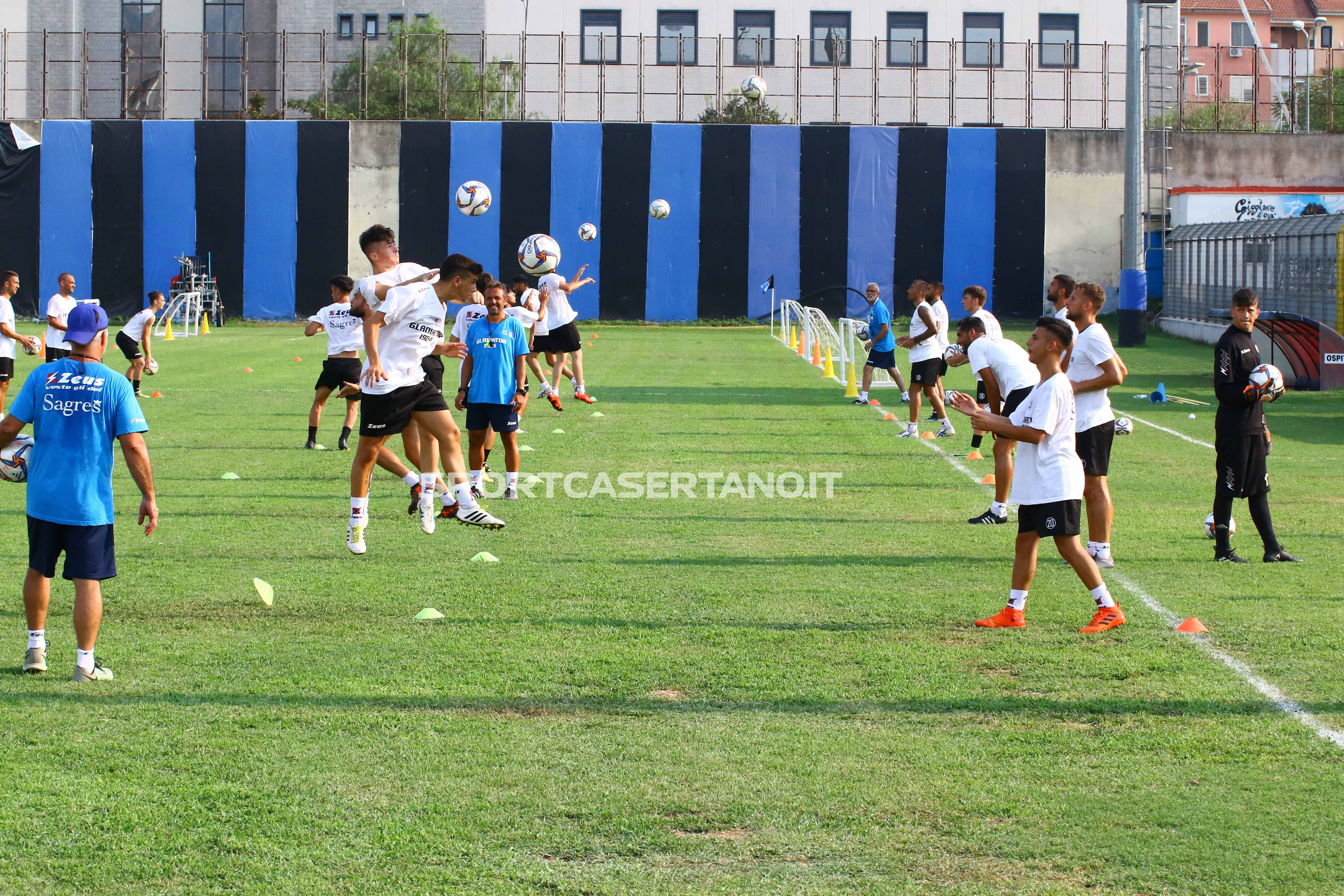 Il Gladiator continua a sudare sotto il sole, la fotogallery dell’allenamento pomeridiano