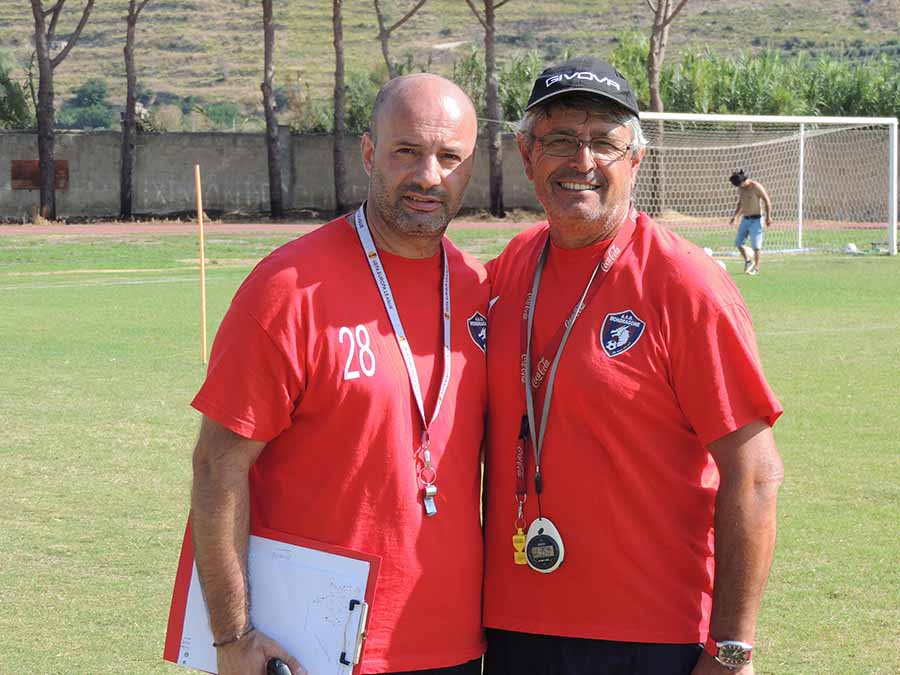 Mondragone a lavoro, mister Formicola: “Sudore e tanto sacrificio per la maglia granata”