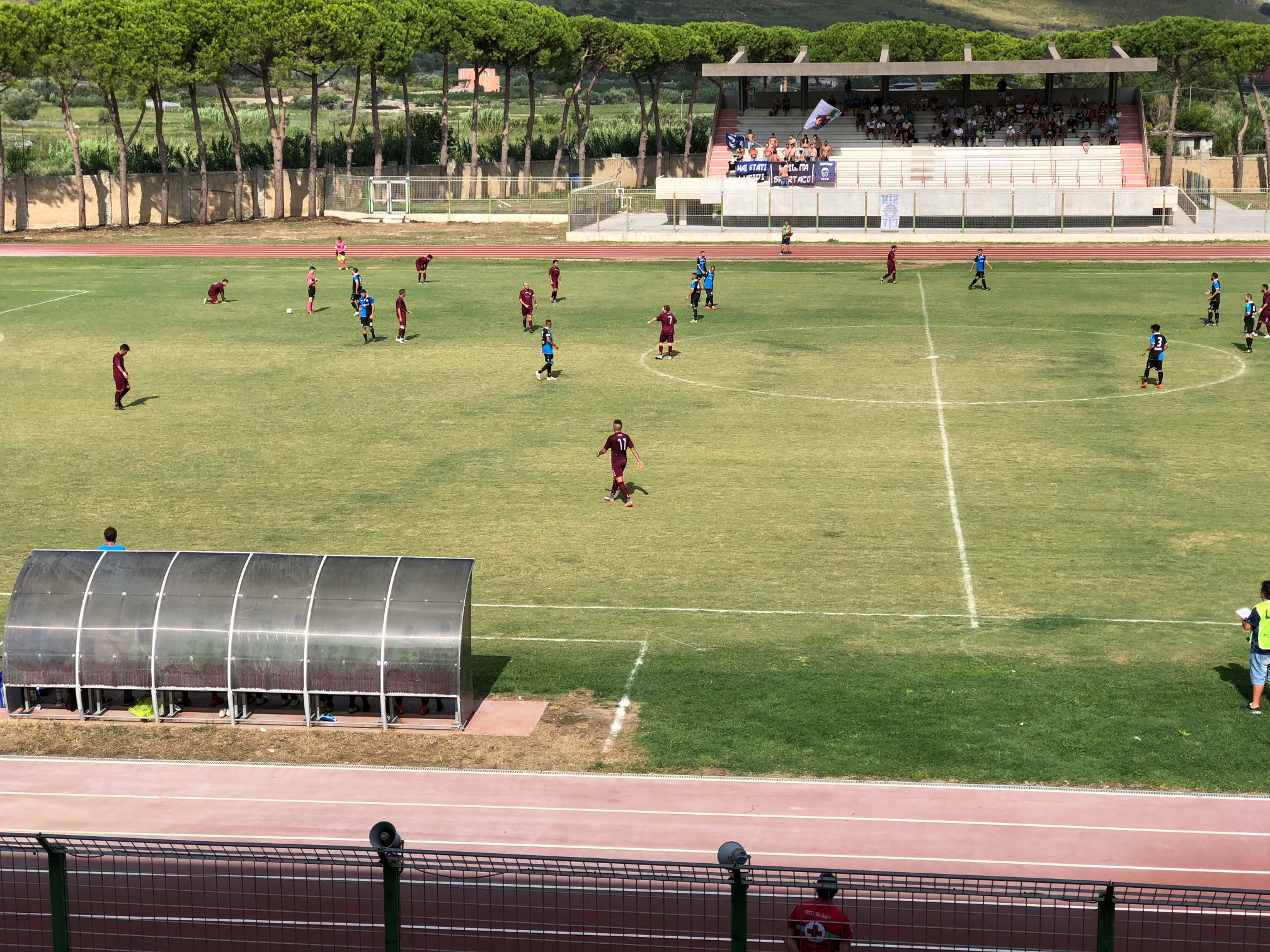 Una fase dell'incontro