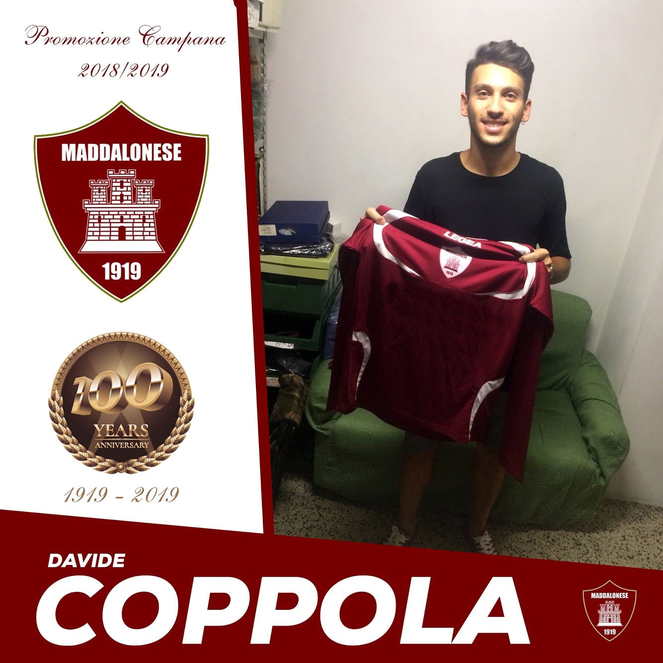 Maddalonese, arriva anche Coppola a centrocampo