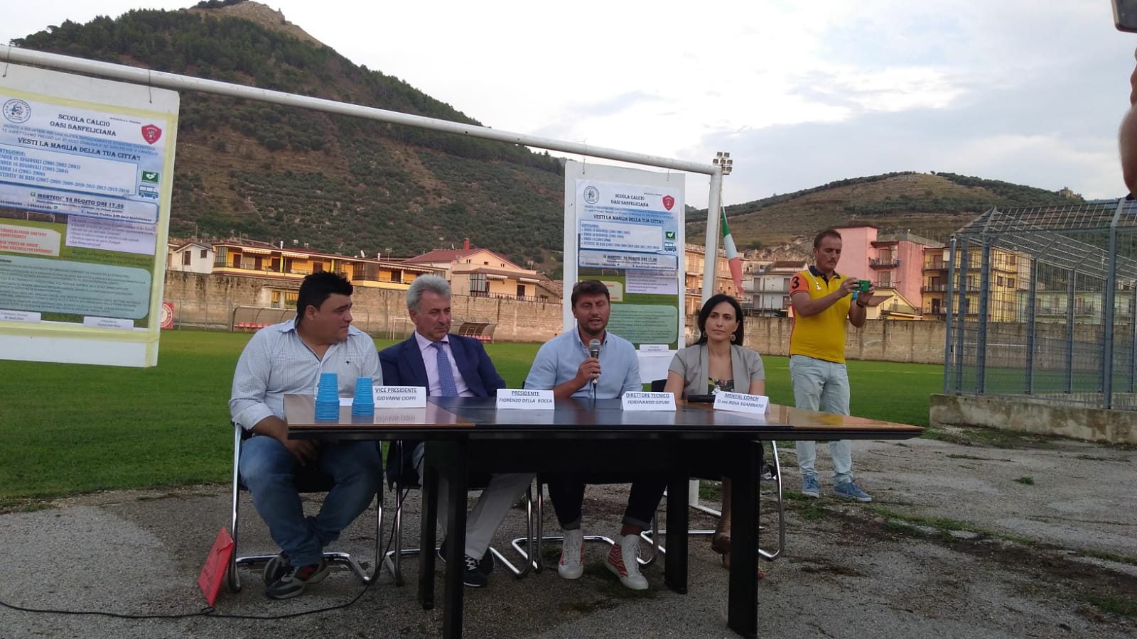 Un momento della presentazione