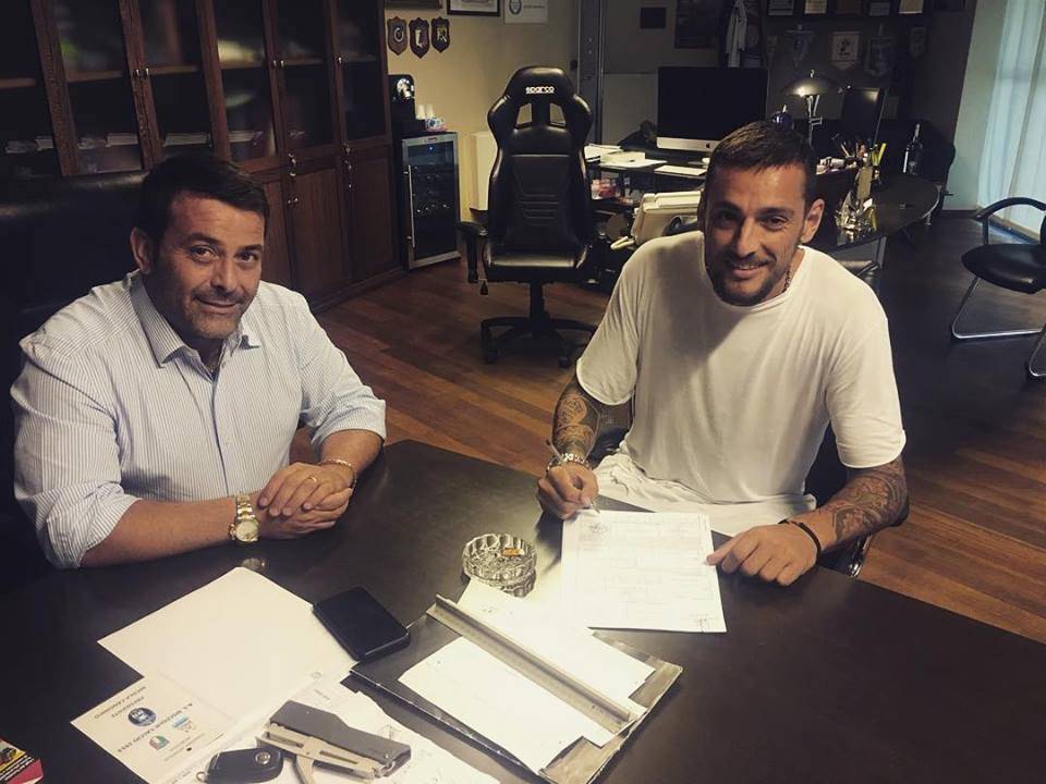 Angelo Scalzone con Nicola Canonico