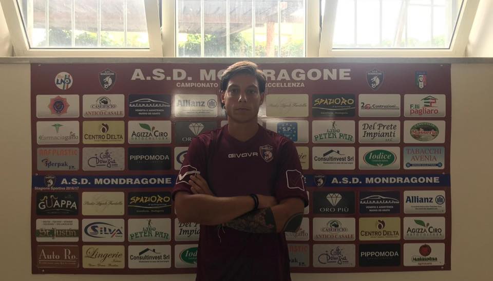 UFFICIALE SC. Nuovo bomber per il Mondragone: arriva un domiziano doc figlio d’arte