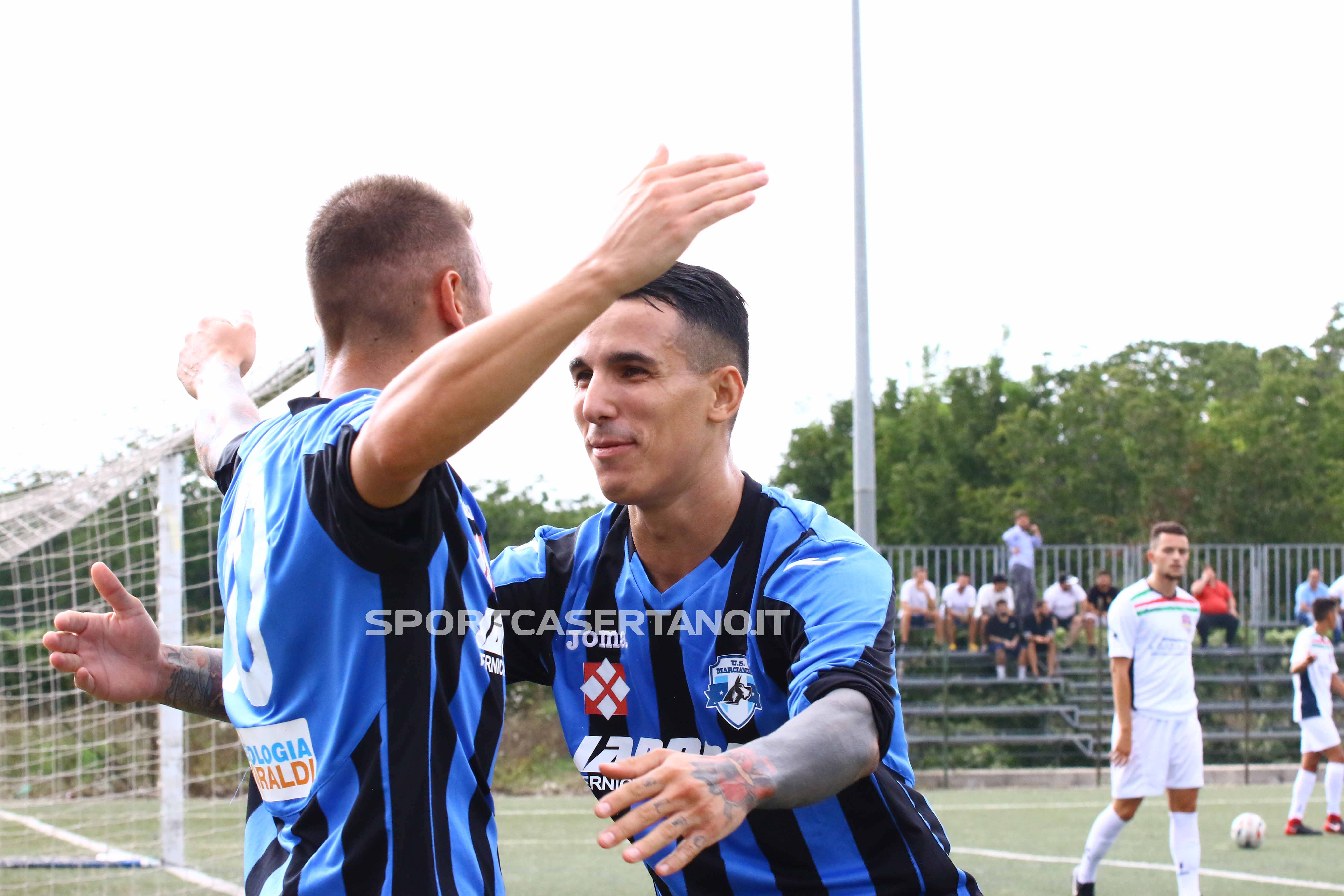 Il Marcianise parte in quinta, Aquile Rosanero work in progress. Al Terra di Lavoro sei gol e prime indicazioni per tutti