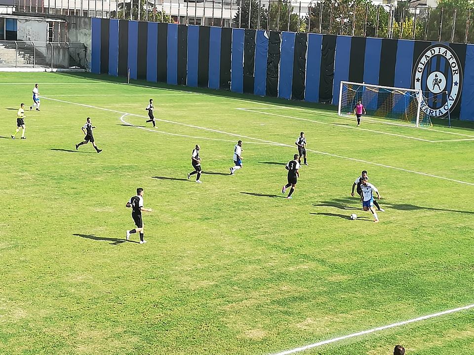 Un'azione di gioco di Gladiator-Barano (foto Ufficio Stampa A.S.D. Gladiator 1924)