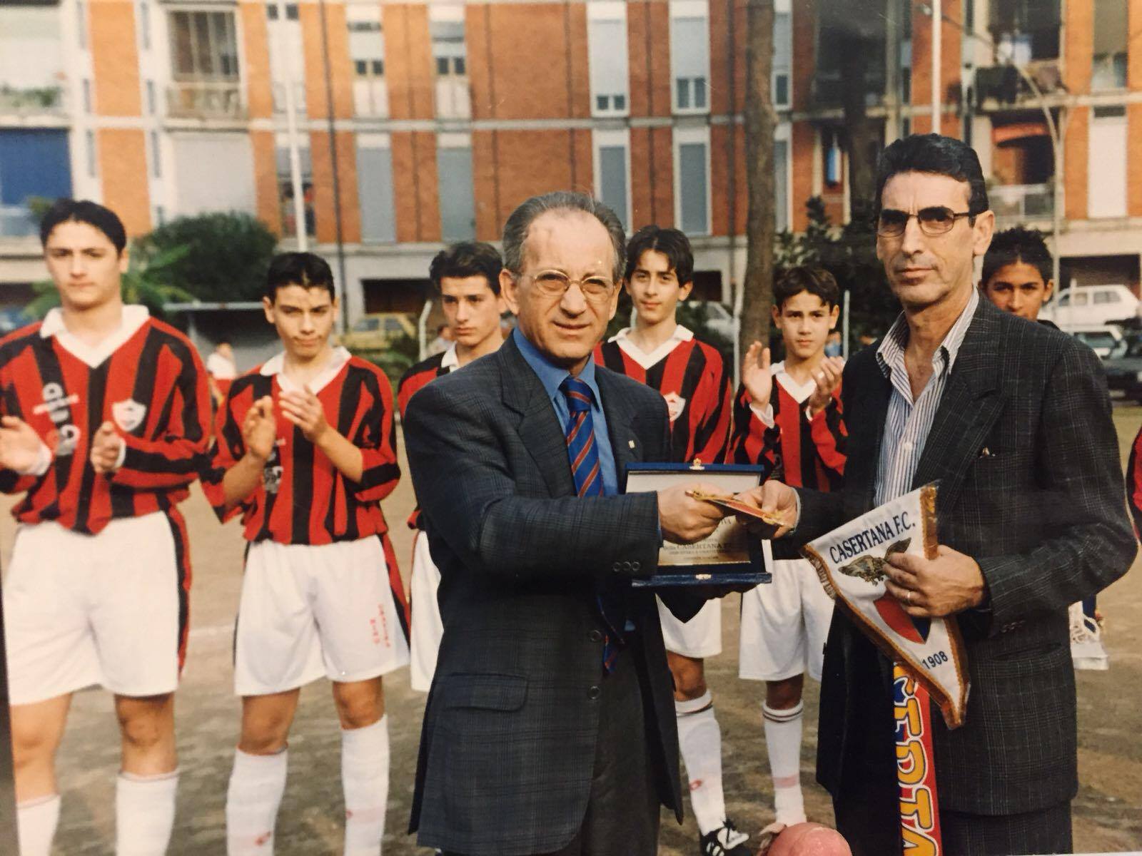 Gigino Zito una vita per la Casertana, la moglie Rosa: “Un uomo voluto bene da tutti con il presidente Moccia…”