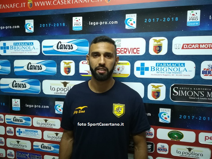 El Ouazni, un casertano spietato contro la Casertana: “Doppia emozione. In estate ci fu un flirt ma è saltato tutto perché…