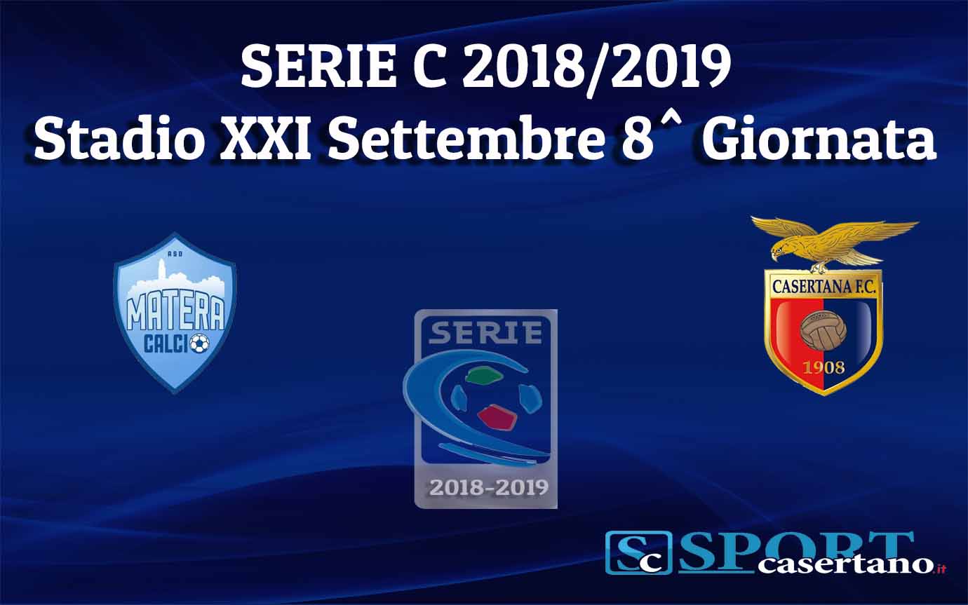 Ecco le formazioni ufficiali di Matera-Casertana: Fontana conferma l’undici base