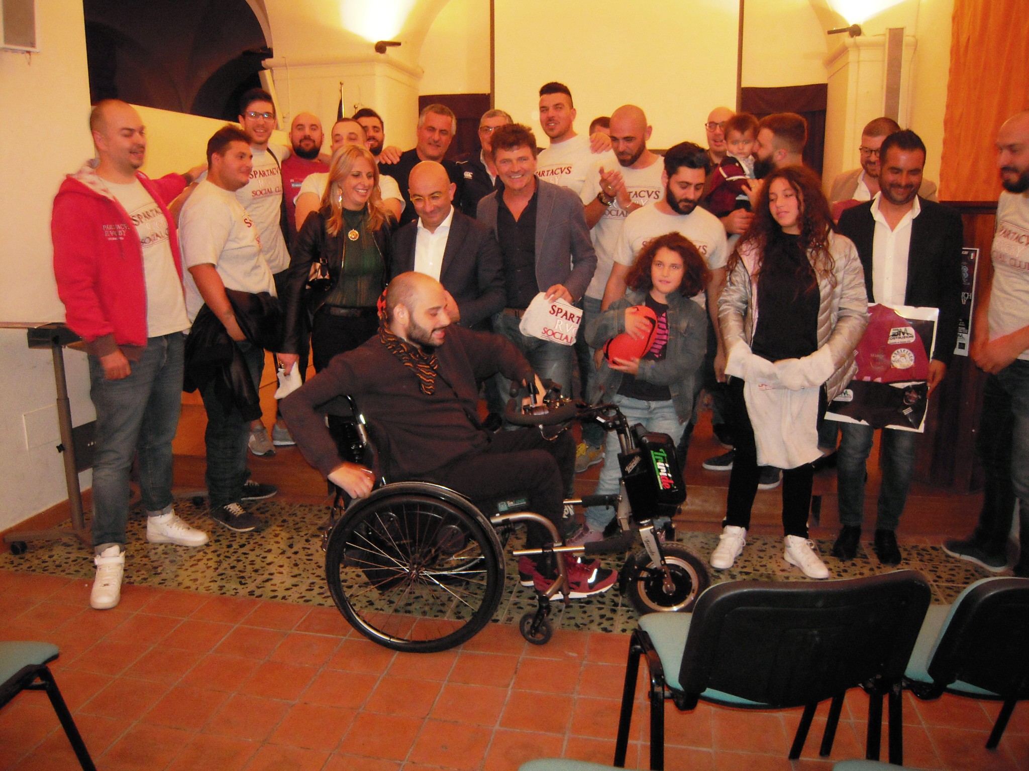 Lo Spartacus si presenta. Anno di crescita col sostegno del sindaco Marotta