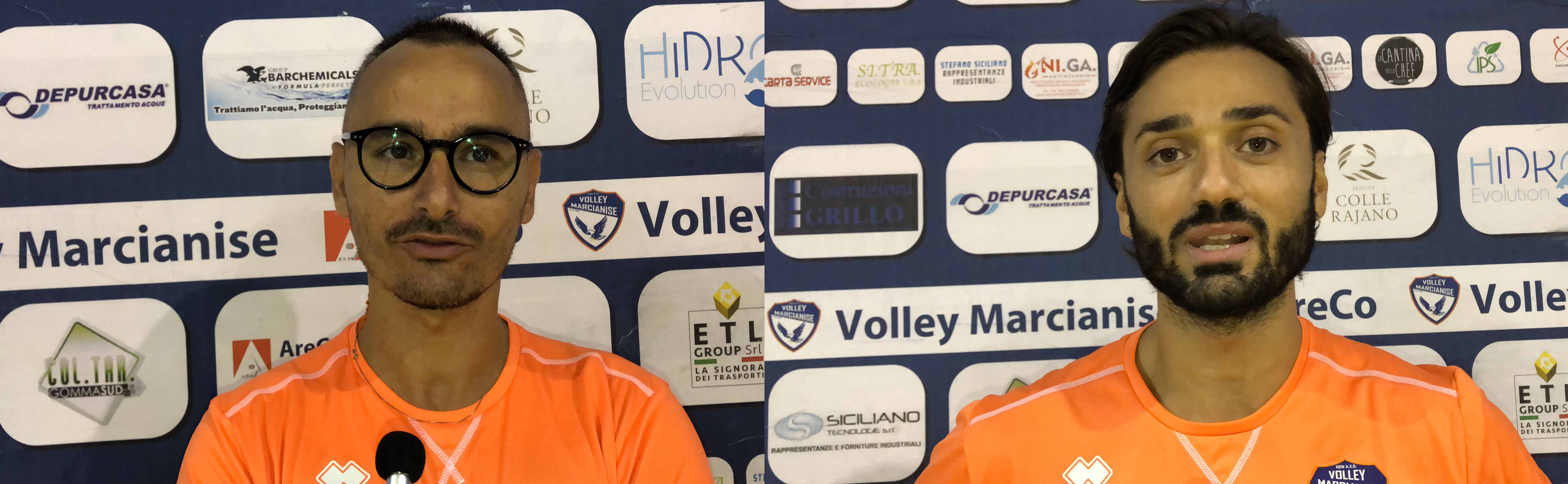 Coach Calabrese e Danilo Flaminio