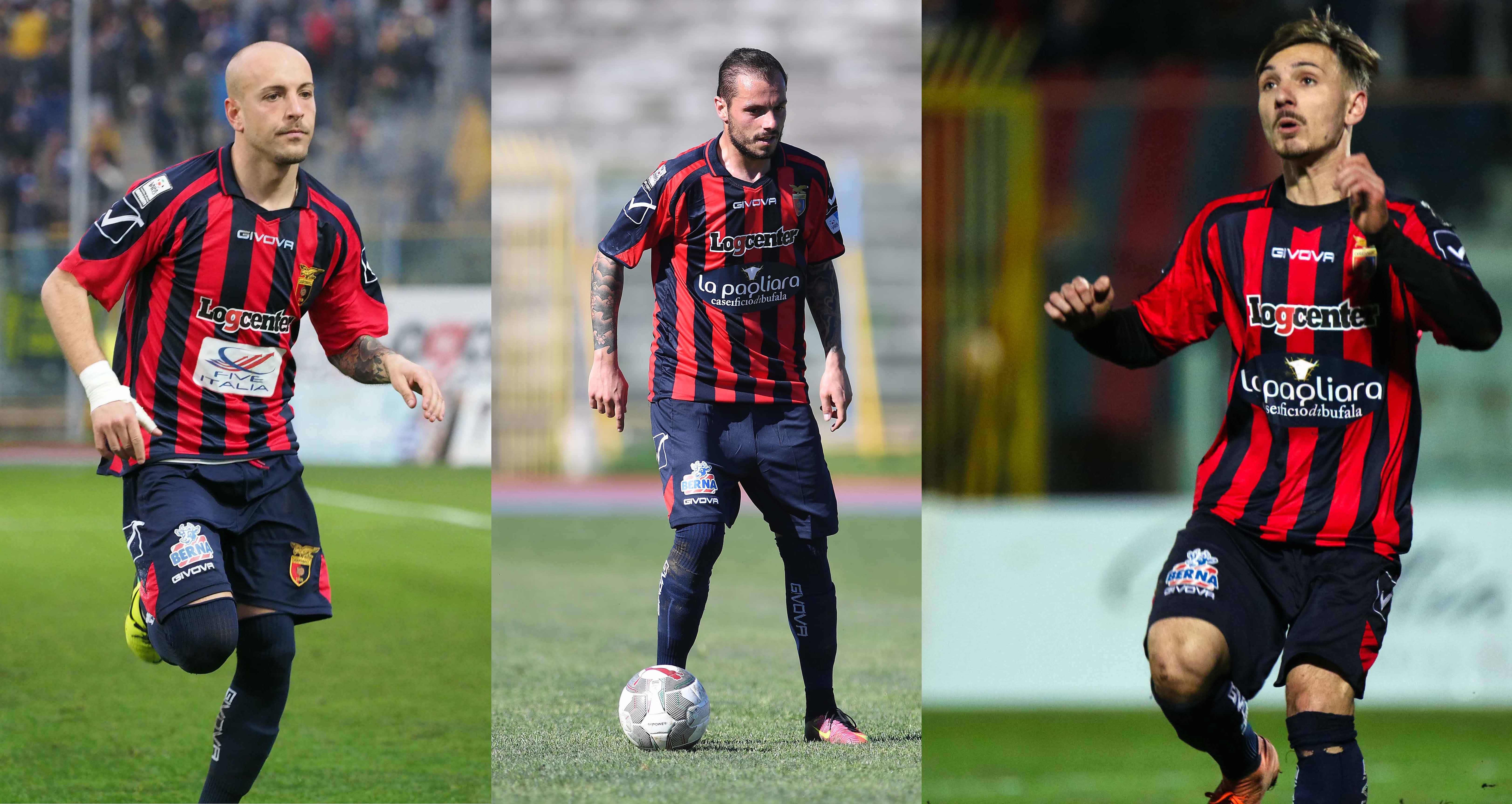 Lunedì al Pinto tornano tre ex rossoblù che sognano il colpo grosso