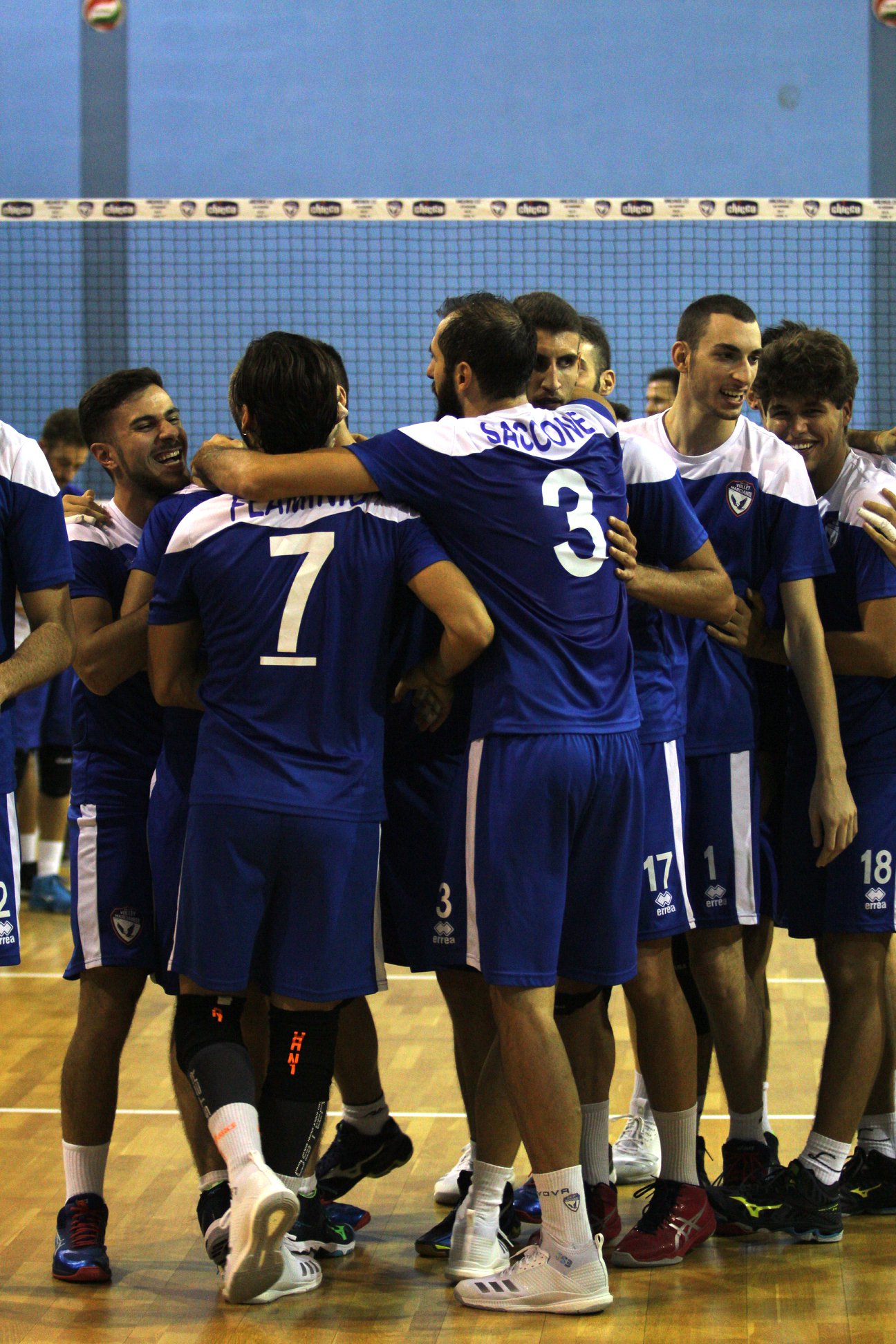 Il Volley Marcianise festeggia la vittoria
