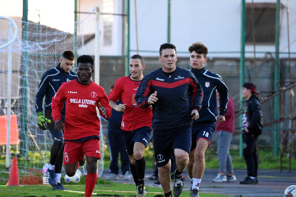 Ahmed e Angelino in allenamento