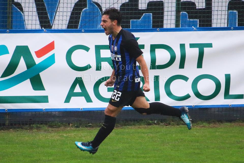 Il talento casertano Merola si sblocca con la Primavera dell’Inter. E regala un bell’assist a Icardi in allenamento