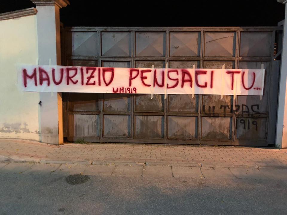 Maddalonese, un noto imprenditore rafforza il sostegno in società. E i tifosi lo approvano con uno striscione